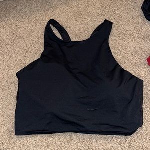 Athleta conscious crop bikini top